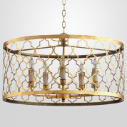 40.1036 подвесной светильник Imperiumloft Romeo five light pendant lamp design by cyan design