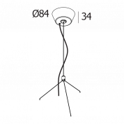 MULTINOVA 30 SUSPENSION SET 5x0,75 3m B черный Delta Light ICP