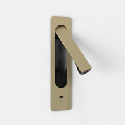 светильник для чтения матовое золото