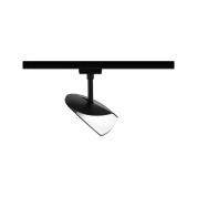 трековый светильник в черном корпусе для однофазного шинопровода