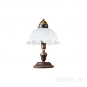 Kolarz Nonna 731.73.73 настольный светильник состаренная латунь ø20cm высота 32cm 1 лампа e27