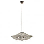 Empire Style Crystal Chandelier in Nickel Plated Brass люстра Gustavian 506003501