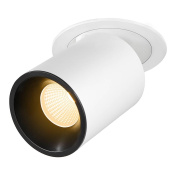 1007062 SLV NUMINOS® PROJECTOR L светильник встраиваемый 700мА 25.4Вт с LED 3000K, 2150лм, 55°, белый/черный