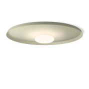 настенный светильник оливкового оттенка с округлым корпусом