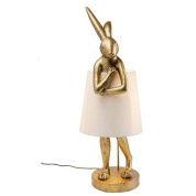 56773 Animal Rabbit Gold/White 30cm Kare design настольная лампа