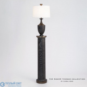 Column Floor Lamp-Black Cerused Oak Global Views торшер