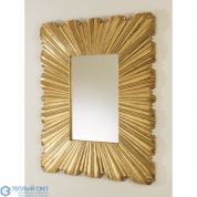 Linenfold Mirror-Brass-Sm Global Views зеркало