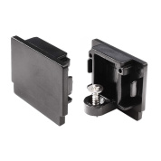 заглушка для однофазного трека чёрная комплектующая