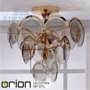 Потолочная люстра Orion Rauchglas DLU 1108/6+1 gold/293 rauch