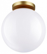 4248/1C Odeon Light Bosco накладной светильник с белым стеклянным плафоном