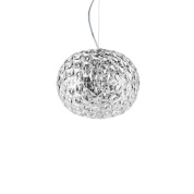 09390B4 Kartell Planet настольный светильник с шарообразным плафоном из хрусталя