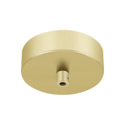 потолочное основание для подвесного светильника золотого цвета