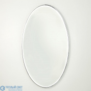 Elongated Oval Mirror-Nickel-Sm Global Views зеркало