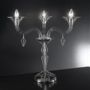 Metal Lux Dedalo TL 3L изящная настольная лампа хром 192.213.01