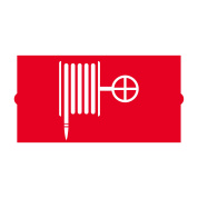 сменная пиктограмма пожарного крана для аварийной панели