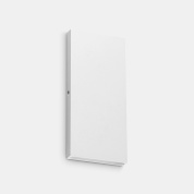 настенный светильник прямоугольной формы с плоским корпусом