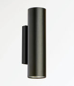 настенный светильник вверх вниз с цилиндрическим корпусом