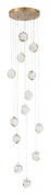 A2451SP-75PB Arte Lamp Faberge подвесная люстра 5W 350lm 4000K