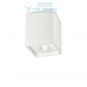 150468 OAK PL1 SQUARE Ideal Lux потолочный светильник белый