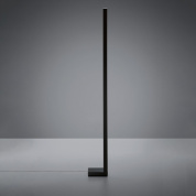 торшер минималистичный прямой на квадратном основании