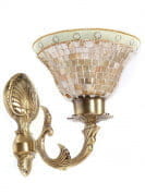 Meenakshi Golden Katora Single Wall Light бра FOS Lighting Meenakshi-MNKKatora-WL1