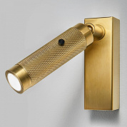 44,603 настенный светильник Imperiumloft Chelsom wall led knurl brass