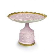 Taormina pink & gold cake stand подставка для торта, Villari