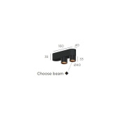 AYUP 2233H M Trizo21 Audy 2 up Rounded с сотовым потолочным светильником