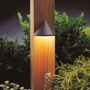 12V LED 3000K Mini Deck Light Textured Architectural Bronze уличный настенный светильник 15765AZT30R Kichler
