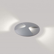 LOGIC F2 A алюм. серый Delta Light грунтовый светильник