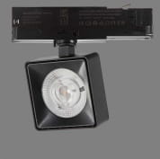ACB Iluminacion Kendra 3844/9 Трековый светильник Текстурированный черный, LED COB 1x20W 3000KI, Встроенный светодиод, Регулируемый