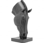 53534 Deco Object Horse Face Черный 57см Kare Design