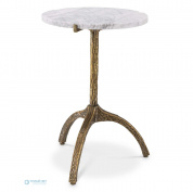 116560 Side Table Cortina oval Eichholtz столик Кортина овальная