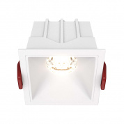 Alfa LED Maytoni встраиваемый светильник DL043-01-10W3K-SQ-W белый