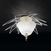 IDL Flame 524/5PF white+gold потолочный светильник