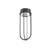 уличный настенно-потолочный светильник цилиндрической формы