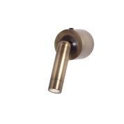 настенный светильник для чтения с латунным корпусом