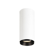 1004423 SLV NUMINOS® S CL DALI светильник потолочный 11Вт с LED 3000K, 1020лм, 36°, белый/черный