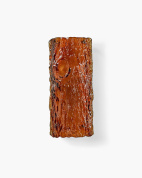 настенный светильник с литым стеклянным рассеивателем и теплым направленным светом