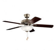 52" Sutter Place Select Fan Antique Pewter люстра-вентилятор 339501AP Kichler