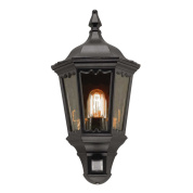 Настенный уличный светильник Medstead Elstead MD7-PIR-BLACK черный