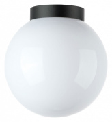 накладной светильник с шарообразным плафоном белого цвета