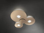 Bugia Triple Ceiling Lamp Glossy Copper (3000K) точечный светильник Studio Italia Design 161018