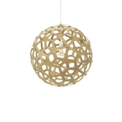 402 David Trubridge Floral Подвесной светильник из натуральной фанеры Ø80