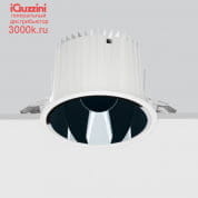 N016 Reflex iGuzzini Fixed circular recessed luminaire - Ø212 mm - warm white - wide flood optic - UGR<19