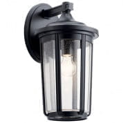 Fairfield 17.25" 1 Light Wall Light Black уличный настенный светильник 49894BK Kichler