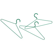 набор трёх металлических вешалок джунгли-зелёного оттенка