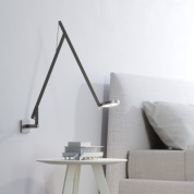 Rotaliana String W1 DTW настенный светильник с кабелем и вилкой серебро; графит 1SRW1W0320EL0