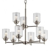 Winslow 9 Light Chandelier Brushed Nickel люстра 44031NI Kichler