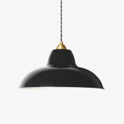 Original 1227 Midi Wide Brass Jet Black Anglepoise, подвесной светильник